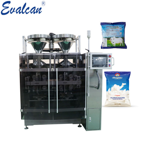 Automatic cocoa powder packaging machine for french fried laundry detergent
