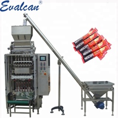 Auger filler form fill seal coffee powder packing machine