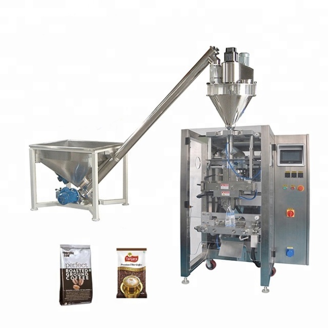 1 kg flour bag weighing packaging machine with auger filler