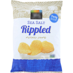 Sea Salt Rippled Potato Chips high speed filling and packing machine
