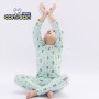 Conyson OEM ODM High Quality Spring Girls Cotton Breathable Long Sleeve Animal Cartoon Print Kids Pajamas