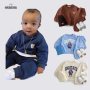Conyson Clothing Sets Striped Sport Suit Set Fashion Kid Hoodies+Pants Suit Set Toddler Striped Tracksuit Clothes