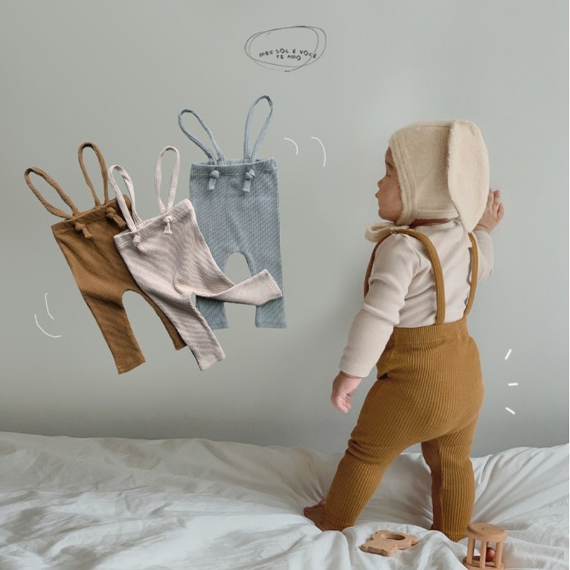 Wholesale Men And Women Baby Cotton Pants Autumn And Winter Baby Leggings Newborn Ribbed Leggings