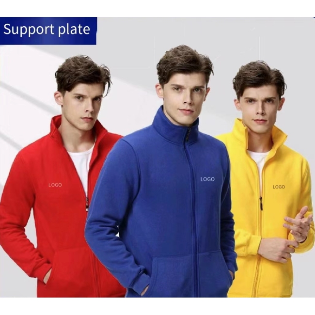 Conyson Hot Wholesale Sports Style Autumn Winter Long Sleeve Pure Cotton Plus Size Men's Plaid Custom Fleece Hoodie Shirt Street