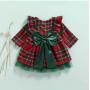 Conyson Toddler Kids Baby Girls Christmas Outfit Long Sleeve Red Princess Dress with Belt Children Santa Gifts Baby dress