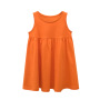 High Quality Kids Sleeveless Dress 100% Cotton Summer Girls Dress Girl Clothes Dress
