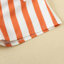 Conyson Wholesale Hot New Fashion Easter Gift Kids Clothes Cute Casual Rabbit Print Short Sleeve T-shirt Stripes Bowknot Shorts