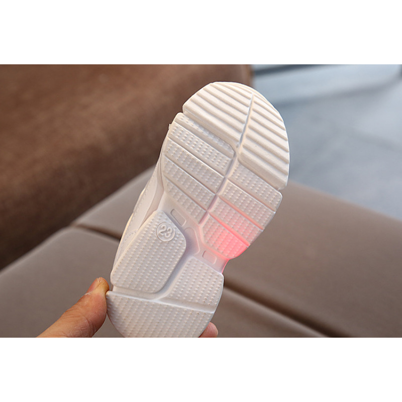 Conyson Children LED Sneakers With Light Up sole Baby Led Luminous Shoes for Girls Glowing Lighted Shoes for Kids Boys tenis