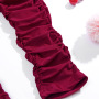 Conyson Boutique Spring Children Clothes Cotton Stacked Pants Kids Outfits 1-6Y Kids Girl Clothing Casual Long Pleated Pants