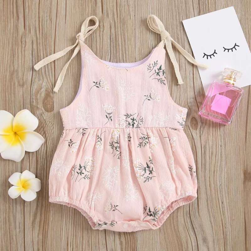 Conyson Wholesale High Quality New Autumn Smile Face Solid Cotton Long Sleeve Infant Baby sweatshirt Romper