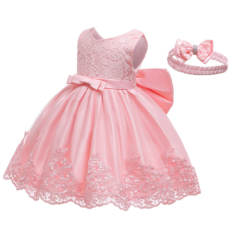 Conyson Summer Wholesale Fairy Hot Sale Summer Floral Party Children Clothing Pageant Simple Tutu Cute Sleeveless Girls Dresses