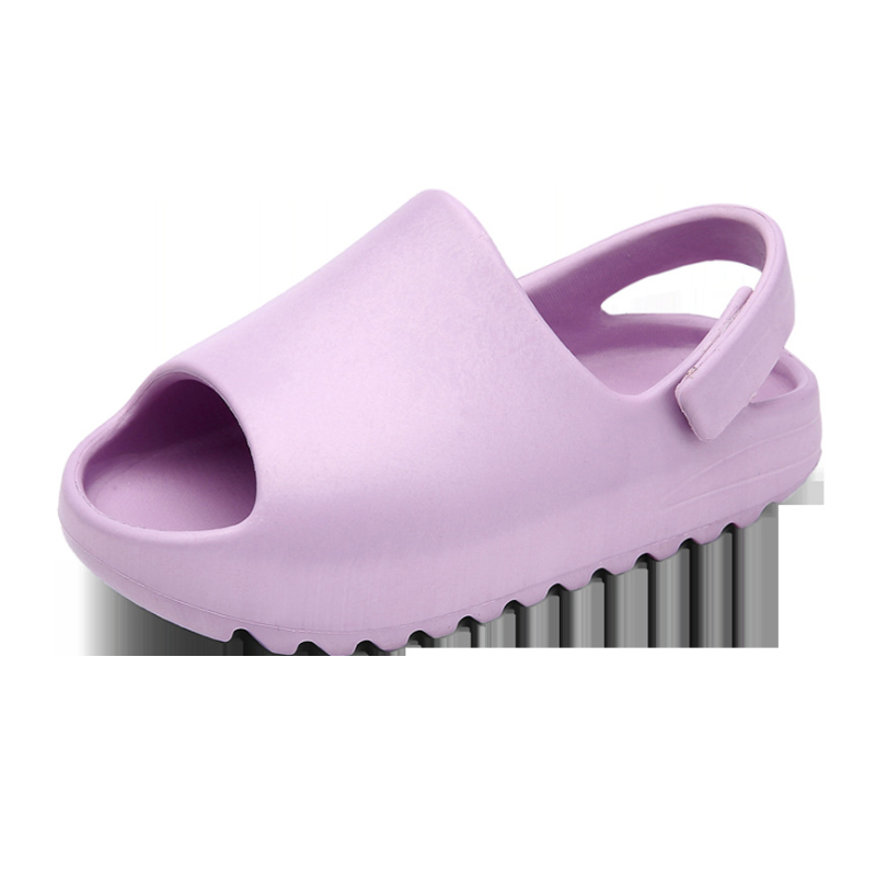Conyson Hot sale super soft 100% real indoor EVA children's slippers children baby kids slides