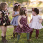 Conyson Summer New Design Kids Cotton Casual Sleeveless Suspender Clothing Children Flower 1-5 Years Baby Girls Dresses