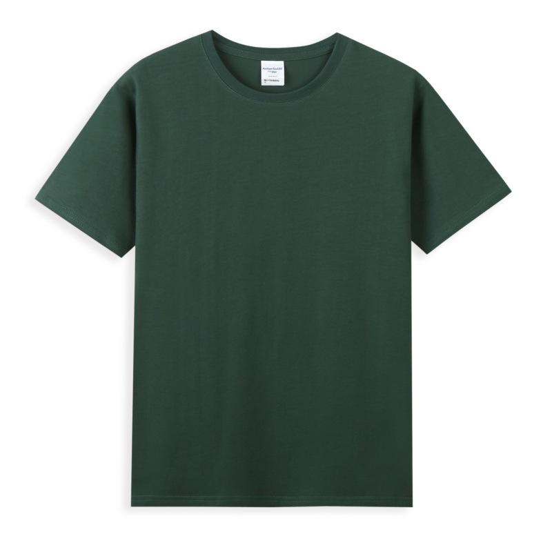 high quality Cheap Promotional Plus Size Men's T-shirts plain Custom Logo Printed Cotton Polyester t shirts