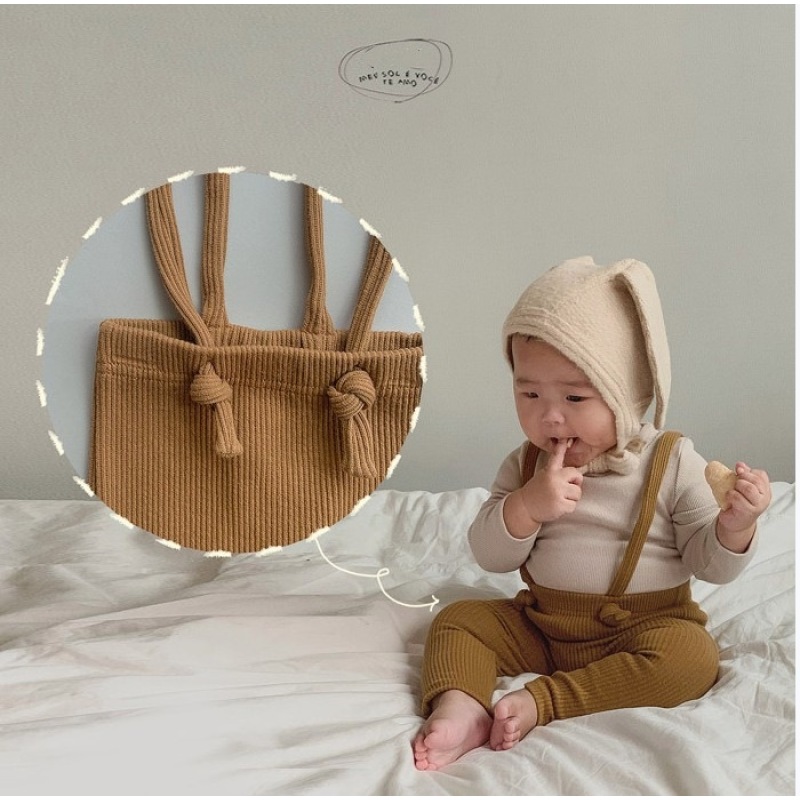 Wholesale Men And Women Baby Cotton Pants Autumn And Winter Baby Leggings Newborn Ribbed Leggings