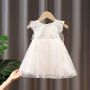 Conyson Newborn Floral Cute Polka Dots Baby Girl Summer Dress Sleeveless Twirl Cotton Comfortable Soft Stretchy Tutu Baby Dress