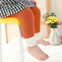 Wholesale Full Length Solid Color Plain Dyed Children Pantyhose Kids Tights Baby Soft Cotton Girls Leggings