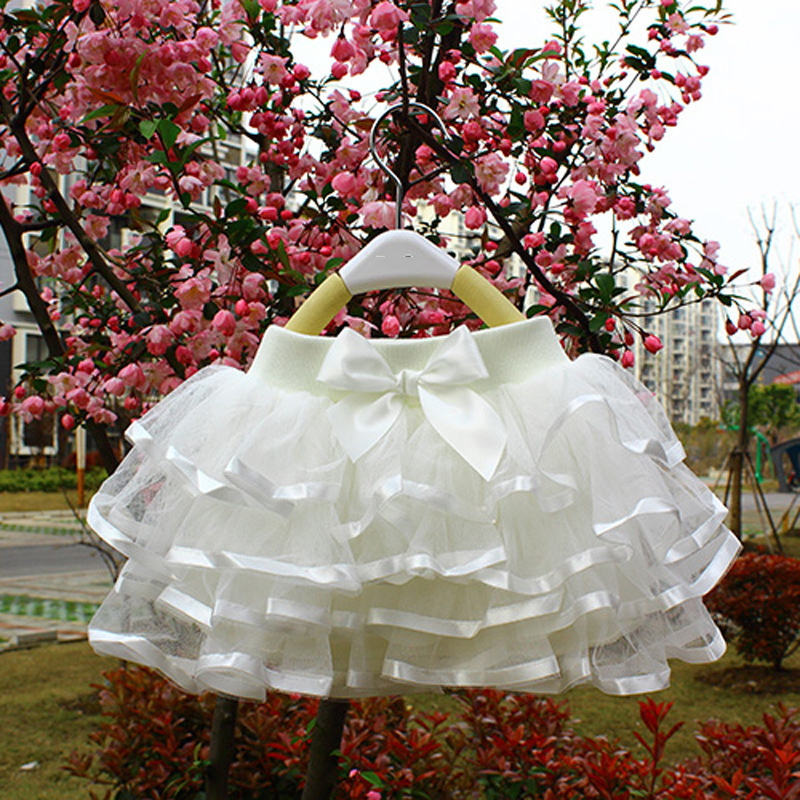 Conyson Wholesale Tutu Skirt Little Girls Cake Tutu Dress Dance Mini Ruffles Birthday Princess Ball Gown Children Kids Clothes
