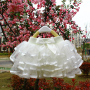 Conyson Wholesale Tutu Skirt Little Girls Cake Tutu Dress Dance Mini Ruffles Birthday Princess Ball Gown Children Kids Clothes
