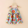 Pure cotton girls skirt baby summer little girl infant baby skirt clothes children's one-piece skirt sleeveless baby clothes