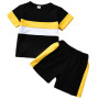 Wholesale Kids summer Clothing Usa Baby Boys' Outfit Kids short Suit For Children Baby Clothes Set children sweats suits