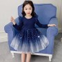 Hot Sale 2021 Summer Knee-Length Children birthday party dress ruffle short sleeve kids clothes girls dresses
