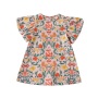 Conyson Baby Girl Princess Cotton Floral Dress Puff Sleeve Infant Toddler Girl Vintage Flower Vestido Pastoralism Baby Clothes
