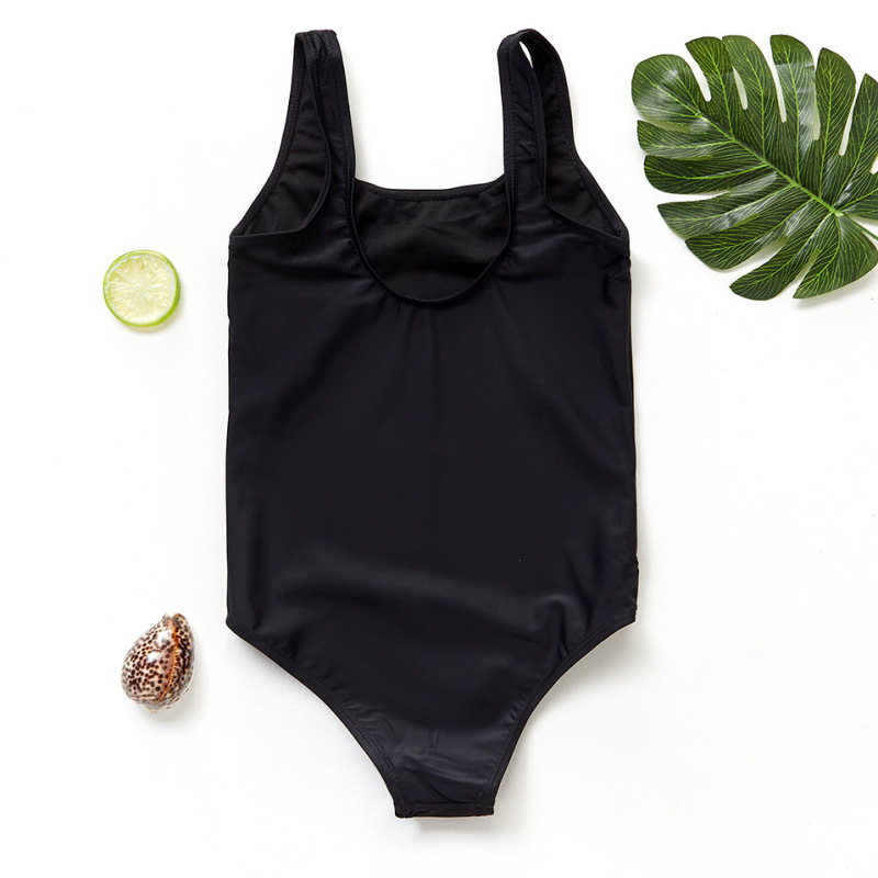 Sports Swimwear Girl Bikini Piece Kids New Design One Piece Bathing Suit Backless Swimwear Baby Girl Swimming Suit