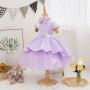 Conyson Infant Baptism 1st Birthday Party Wedding With Headband 2 Piece Tutu Pearls 3D Butterfly Layers Baby Girl Princess Dress