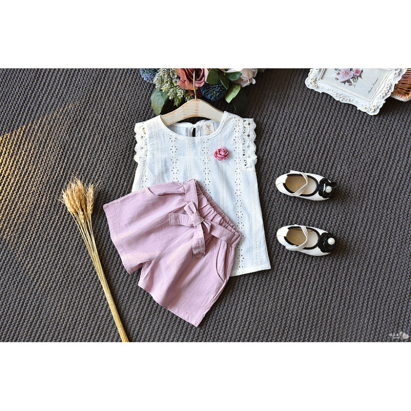 Feiming Industrial New Arrival Summer Children Clothes Fashion Girls Summer Clothing Set