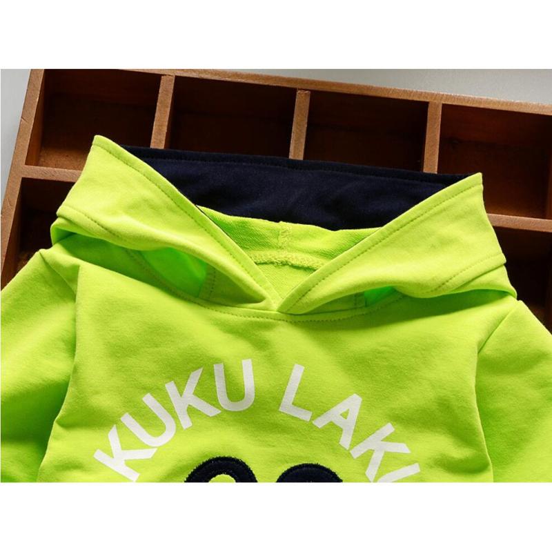 Conyson Baby Birthday suit Boys Tracksuits Kids Brand Sport Suits Hoodies Top +Pants 2pcs Set