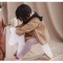 Wholesales Autumn Winter Baby Girl Leggings Stripe Cotton Solid Colors Matching Lovely Pantyhose Infant Clothing