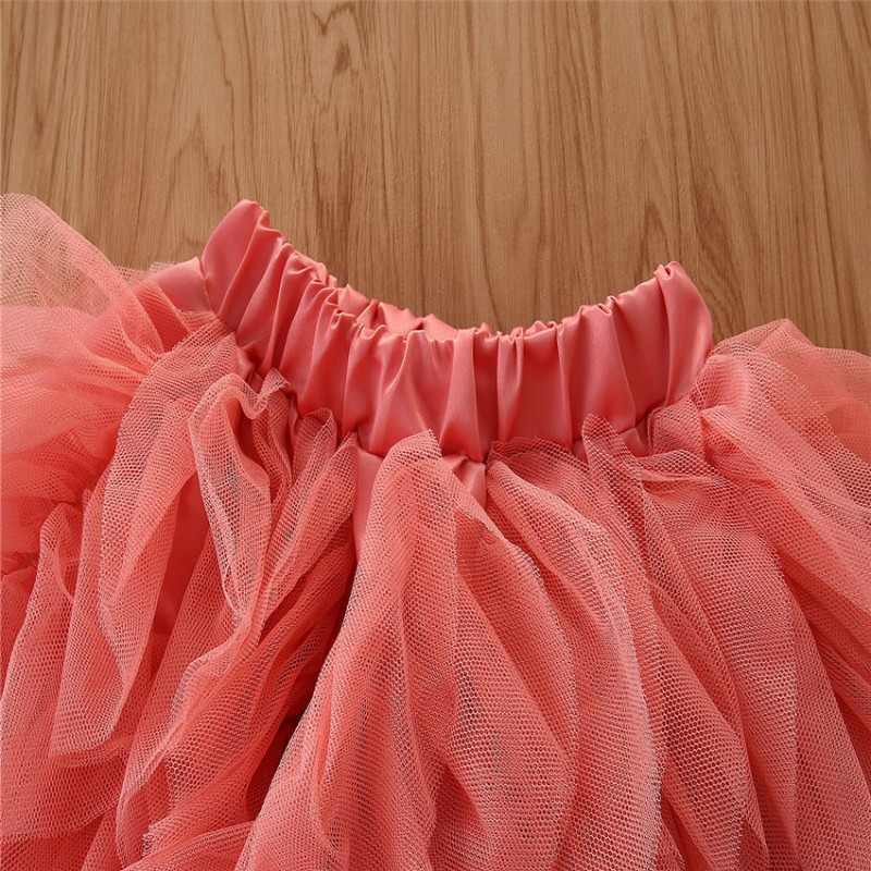 Conyso Kids Girls Lace Dresses Flower Long Sleeve Top Tutu Skirt 2 Piece Clothes Sets Wedding Wear Princess Clothing Suits