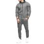 Conyson Private Label Men Plain Jogging Suit Set Tracking Set Custom Sweatsuit With Logo Men 2 Piece Pants Set