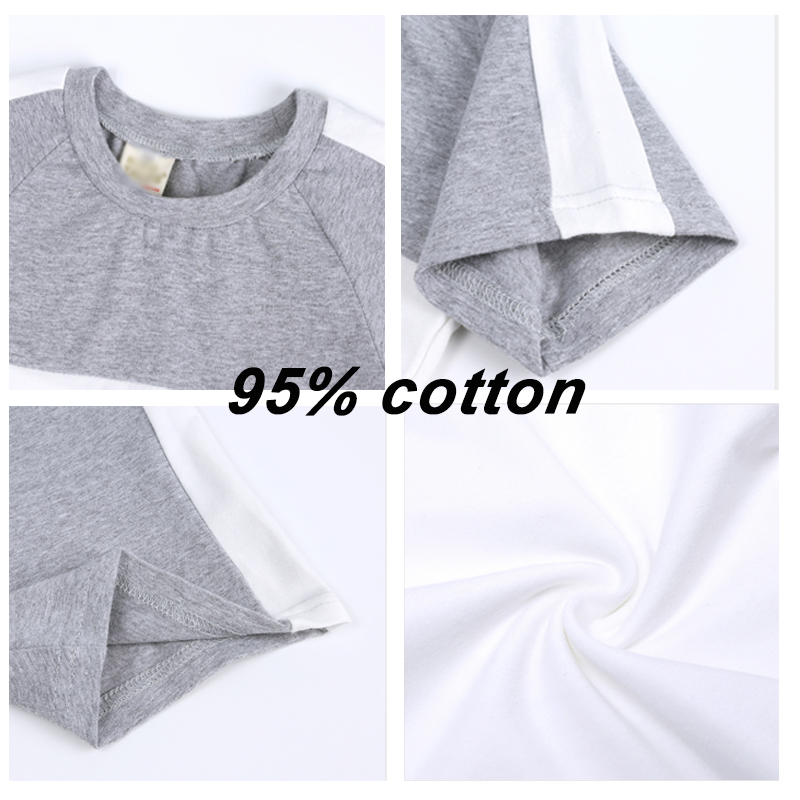 Conyson Wholesale Fashion Custom T-shirt+Short Toddler Baby Girls Clothes Set Designers Logo Kids Clothes Summer Tracksuit Suits