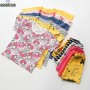 Conyson High Quality Korean Style Spring Summer Cotton Kids Pyjama Sets Boys Girls Short Sleeve Two Pieces Clothes
