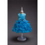 Wholesale Summer Children Dress Exquisite Girl Fluffy Layered Princess Wedding Dress Bow Cute Dress