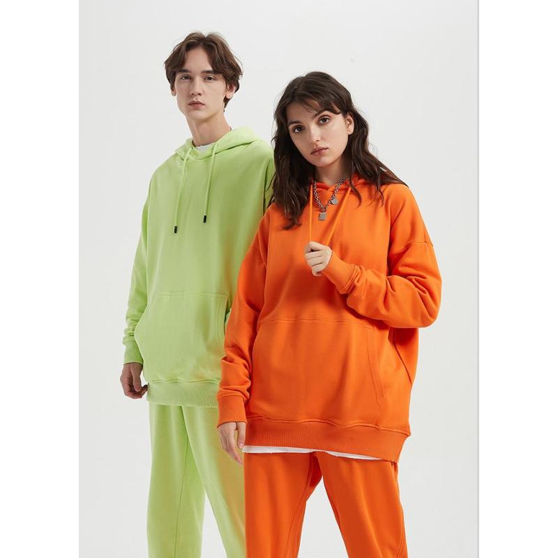 Streetwear Oversized Hoodie Custom Logo Quality 350 Gsm Hoodies Unisex 100% Cotton Blank Tracksuit Men's Hoodies Sweatshirts