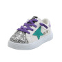 Conyson autumn hot fashion wholesale designer Sequin star for boys and girls toddler breathable canvas light baby shoes