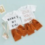 Conyson Summer Toddler Boys Polo Shirt+Shorts Sets Cotton Short Sleeves Stripe T Shirt Casual Baby Boy 2 pcs Suit Outfits