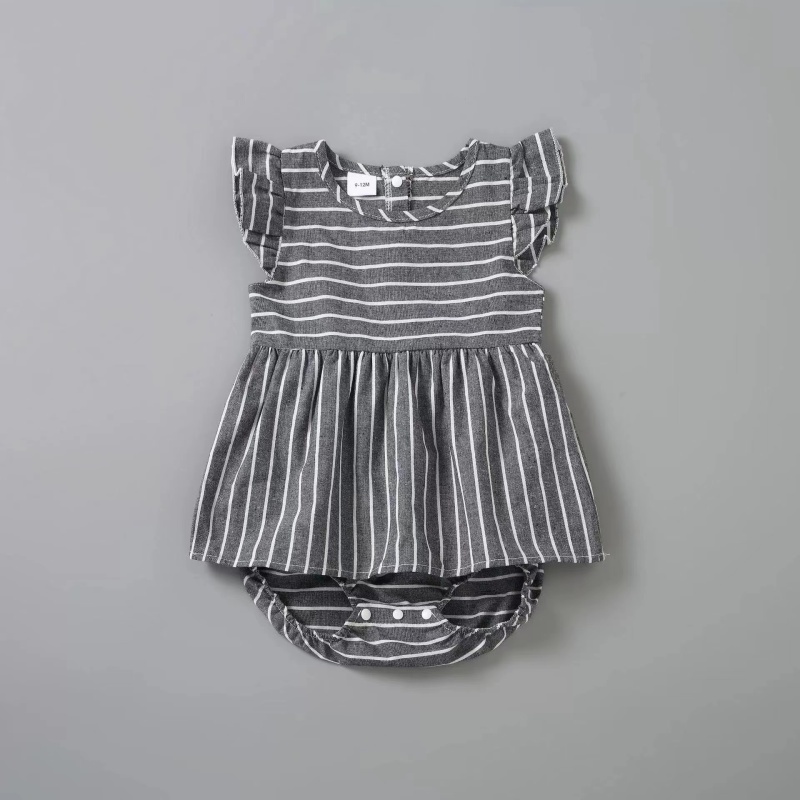 Conyson Wholesale Spring Summer Knitting Polyester Parent Child Clothing High Quality Organic Family Matching White Clothes