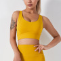 Wholesale 2021 summer new fashion adult sports sleeveless pure color nylon bra tops yoga bra vest