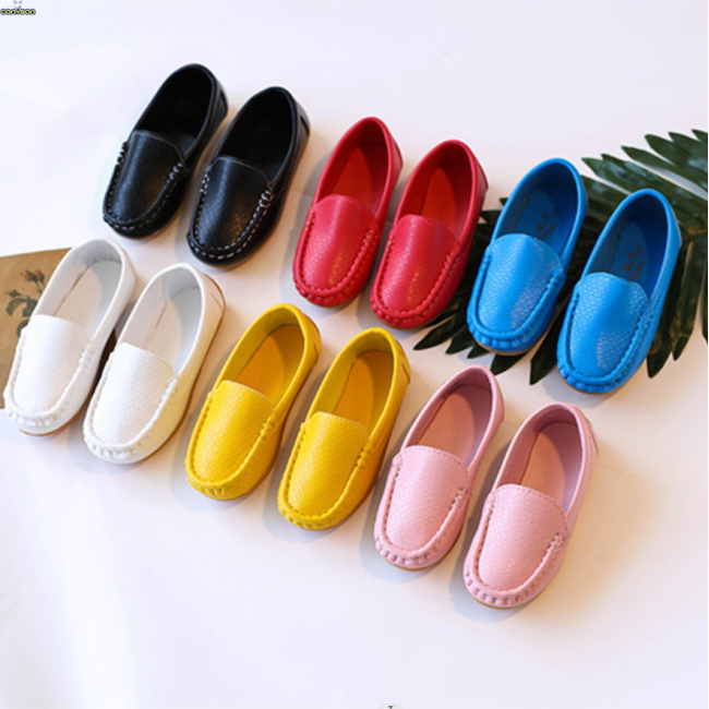 Conyson wholesale toddler baby kids spring autumn Korean fashion boutique designer non-slip boy girl Outdoor solid leather shoes