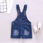 Conyson Summer Fashion Infants Girls Clothing Boy Print Pants Casual Cartoon Cloth Jeans Baby Denim Short Overalls trousers