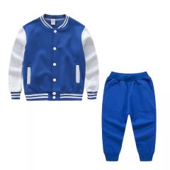 Custom Logo Wholesale Kids Blank Jogging Suits Jacket And Sweatpants Kids Boy Fall Clothing Tracksuits Sweatsuit Sets