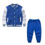 Custom Logo Wholesale Kids Blank Jogging Suits Jacket And Sweatpants Kids Boy Fall Clothing Tracksuits Sweatsuit Sets