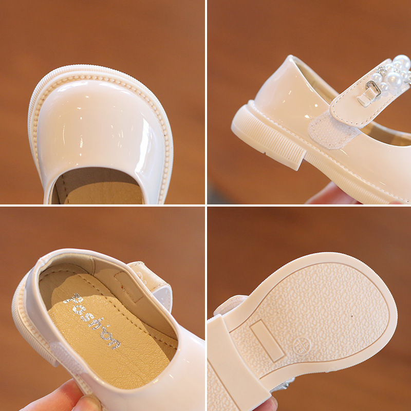 Conyson hot sale infant kids korean fashion designer toddler child shoes summer spring Newborn baby girl Leather princess shoes