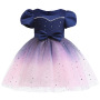 Conyson The Latest Baby Costumes Tulle Boutique Off Shoulder factory direct sale floral Clothing Children's Girls Princess Dress