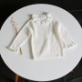 Cotton Winter Keep Warm Kids Clothes Girls Stylish Plain Baby Knitted Pullover Kids Girls Sweater Bottoming Shirt