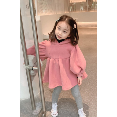Conyson wholesale korean fashion boutique designers toddler Baby kids Girl cotton clothes Long Sleeve fall Winter dress clothing